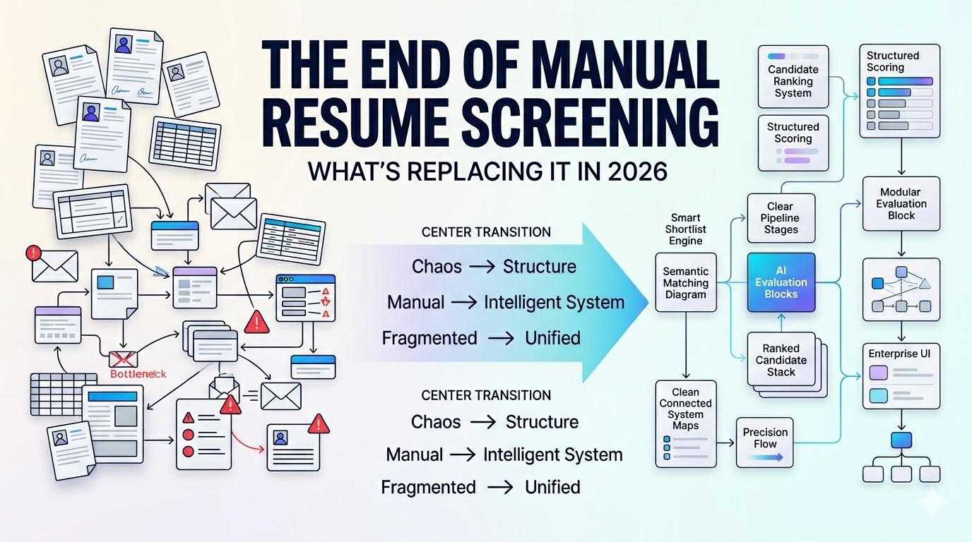 The End of Manual Resume Screening: What’s Replacing It in 2026